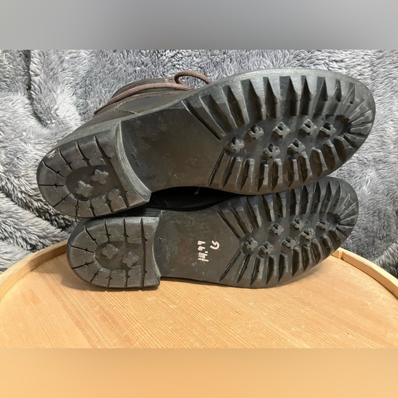 TCX Women’s Blend WP Leather Combat Moto Boots Size 5.5 - Picture 7 of 13